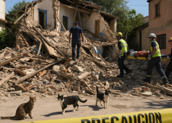 Colapsa vivienda en Col. Hipódromo; rescatan a mujer