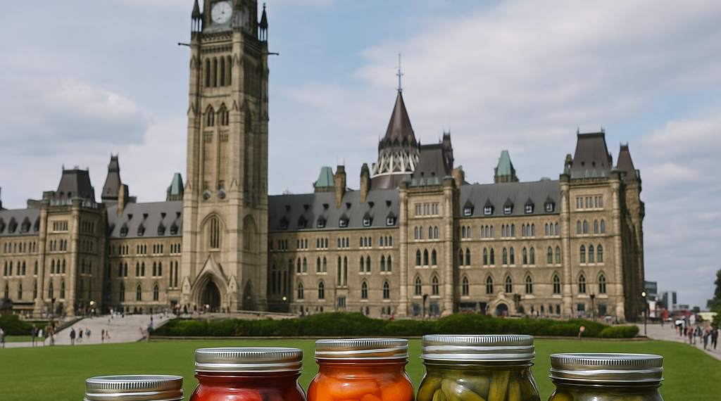 Canadá impone aranceles de 10% a vegetales en conserva, con excepción de México, EU y otros países