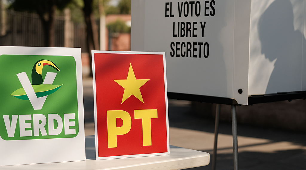 Perfiles de PVEM y PT irán en encuestas a gobernador