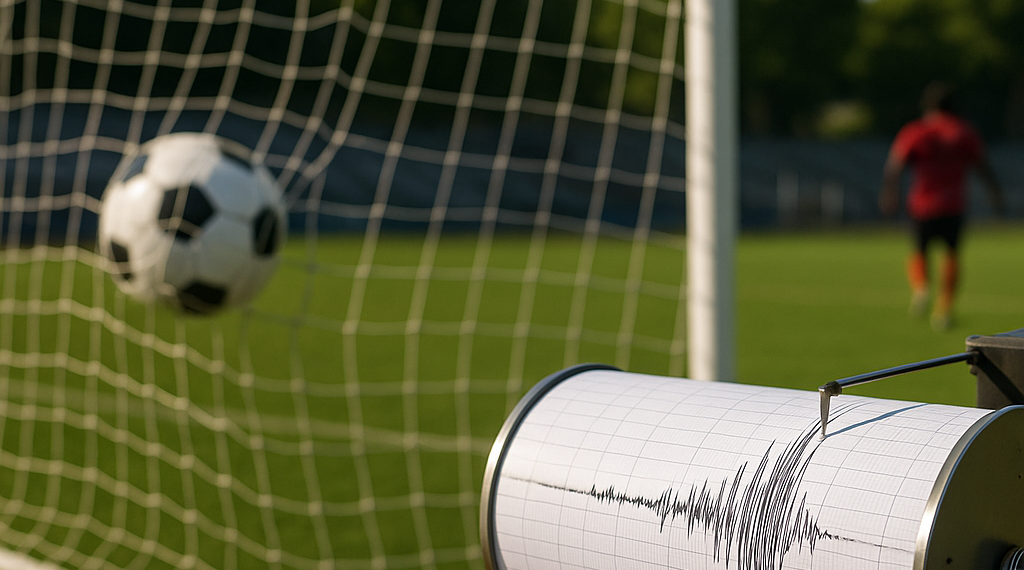 Registran sismógrafos gol de Quiñones ante Ecuador