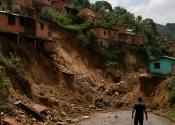 Caracas reporta derrumbes tras fuertes sismos