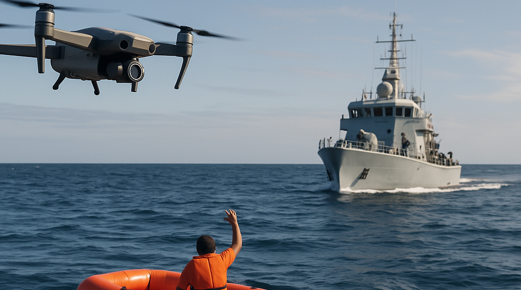 Cómo es el dron marítimo que usó EEUU en el rescate a los tripulantes del helicóptero Apache derribado en Ormuz