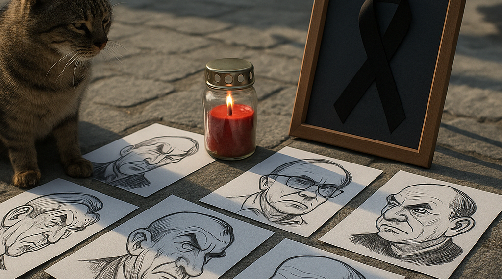 Las caricaturas de Semyon Skrepetsky, el artista crítico de Vladimir Putin que fue asesinado en Polonia
