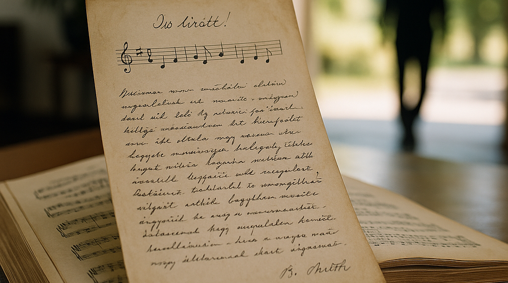 Musical love letter: previously unknown Bartók work comes to light