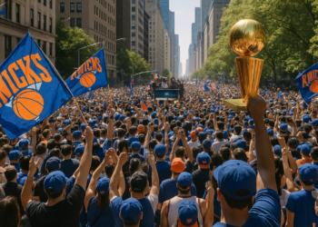 Joyous Scenes From the Streets of Manhattan as the New York Knicks Become NBA Champions