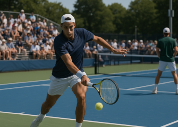 Cerúndolo acaba con la racha de Paul en Queens y crece sobre la hierba