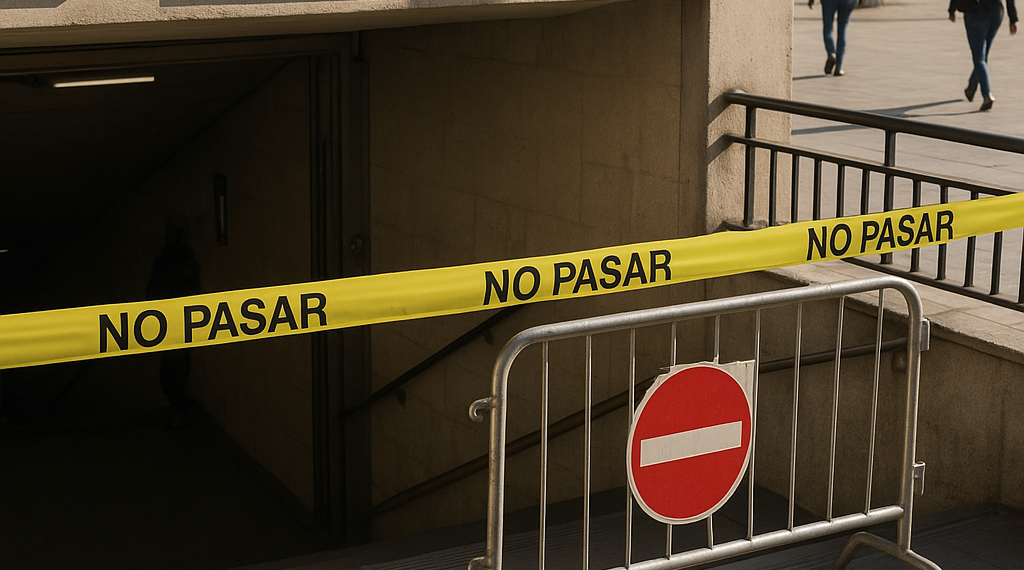 Cierran 6 estaciones de L2 del Metro