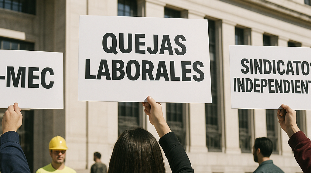 Al menos cinco sindicatos independientes concentran quejas laborales bajo el MLRR del T-MEC