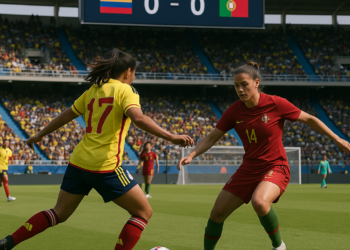 Colombia empata 0-0 con Portugal y pasa a dieciseisavos como primera del Grupo K