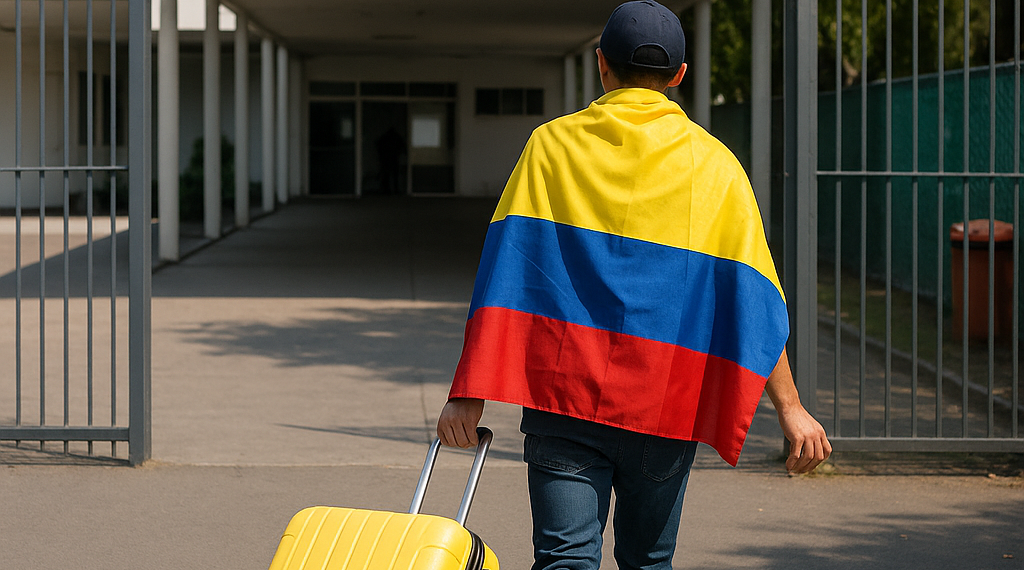 Llega Colombia a hotel de concentración en la CDMX