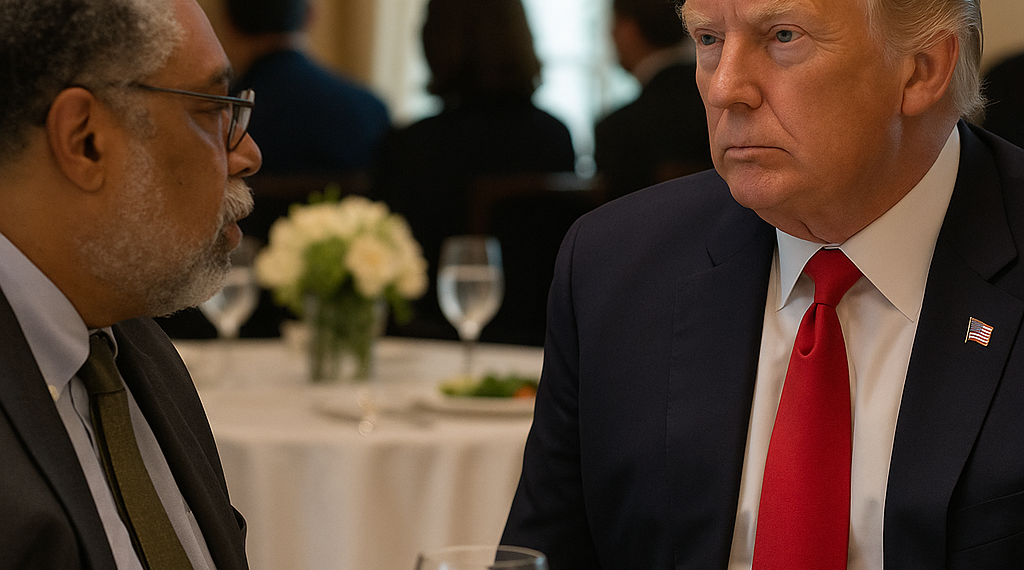 How Smithsonian Sec. Lonnie Bunch's Lunch With Trump Actually Went Down
