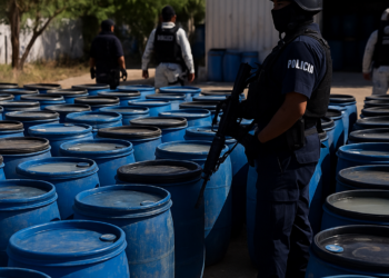 Aseguran 24 mil 400 litros de metanfetamina en Sinaloa