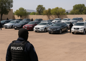 Aseguran 46 vehículos a Cártel de Sinaloa en Durango