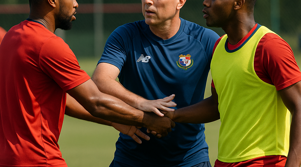 Tensión en el entrenamiento de Panamá: Waterman y 'Puma' Rodríguez tuvieron que ser separados