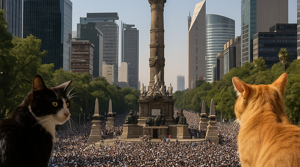 Celebra un millón de personas en espacios de CDMX