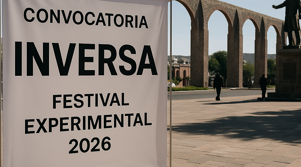 Convocatoria para INVERSA, giro conceptual para el Festival Querétaro Experimental 2026