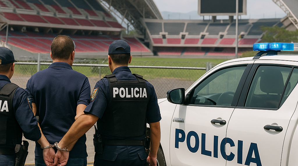 Costa Rica captura a dirigente de equipo de fútbol acusado de narcotráfico en Estados Unidos