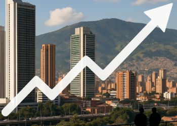 Economía de Colombia creció 3.4% interanual en abril