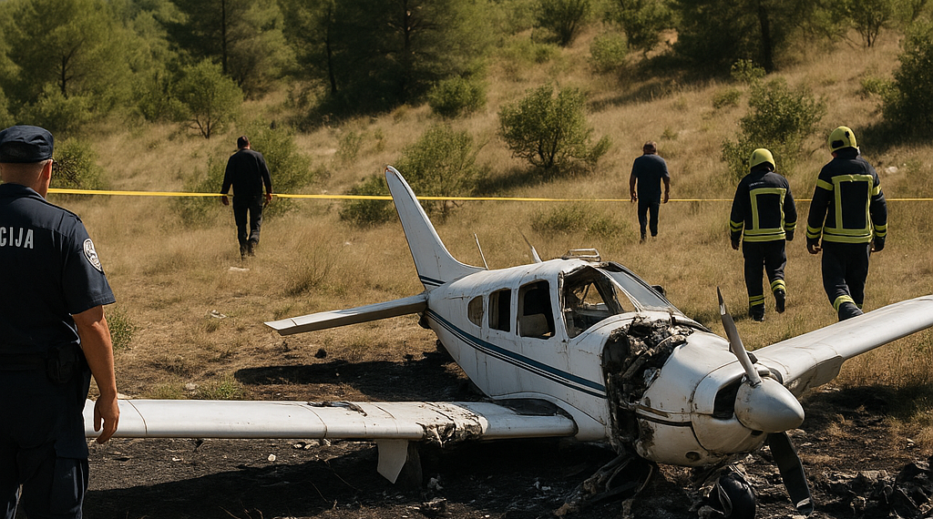 Al menos cuatro muertos al estrellarse una avioneta cerca de la costa de Croacia