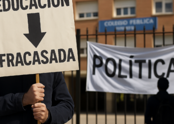 Acusan administración política de la educación