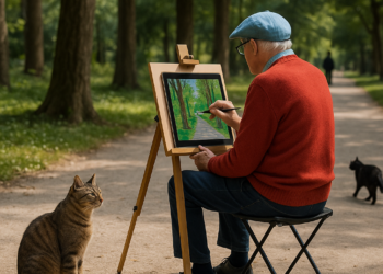 David Hockney Liked to Draw by Other Means | Straight Up