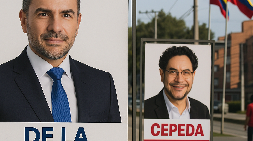 El derechista De la Espriella se impone a Cepeda en Colombia por un punto