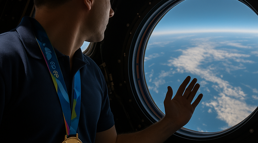 Fue medallista paralímpico y hoy se prepara para vivir en órbita: por qué la misión de John McFall es más que un viaje espacial