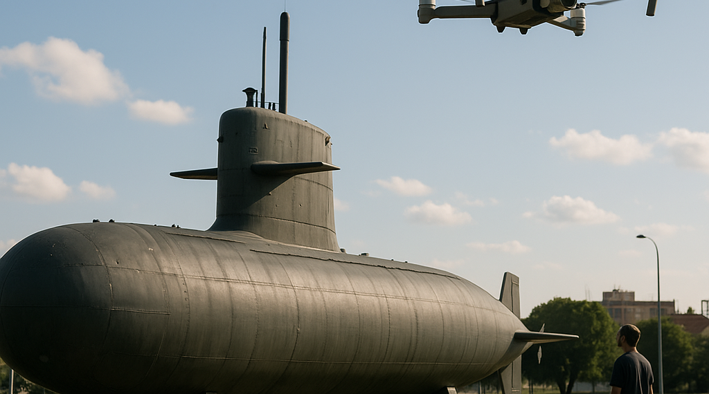 Del submarino al dron: cómo un truco de pintura de la Primera Guerra Mundial volvió para engañar a la inteligencia artificial