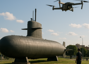 Del submarino al dron: cómo un truco de pintura de la Primera Guerra Mundial volvió para engañar a la inteligencia artificial