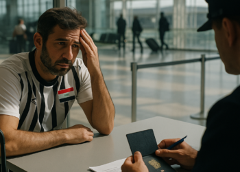 Interrogan a delantero iraquí 7 horas en aeropuerto de EU