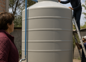 Gobernadora Delfina Gómez invierte en infraestructura para almacenar más de 50 millones de litros de agua en Texcoco; beneficia a productores de flor