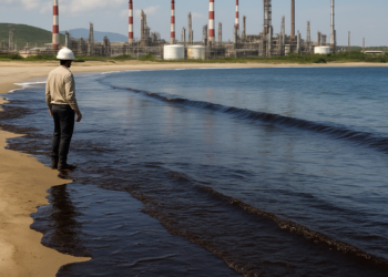 Se registra fuga de combustóleo en Salina Cruz, Oaxaca