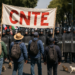 Frena cerco policiaco marcha de la CNTE