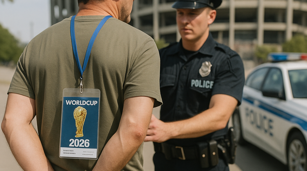Policía mexicana detiene a un hombre que rentaba su acreditación para el Mundial 2026