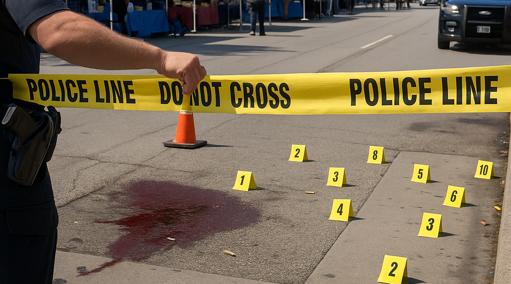 Deja tiroteo 12 heridos cerca de un festival en Ohio