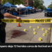 Deja tiroteo 12 heridos cerca de un festival en Ohio