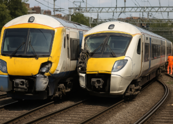 Dos trenes colisionan en el norte de Londres y dejan múltiples heridos