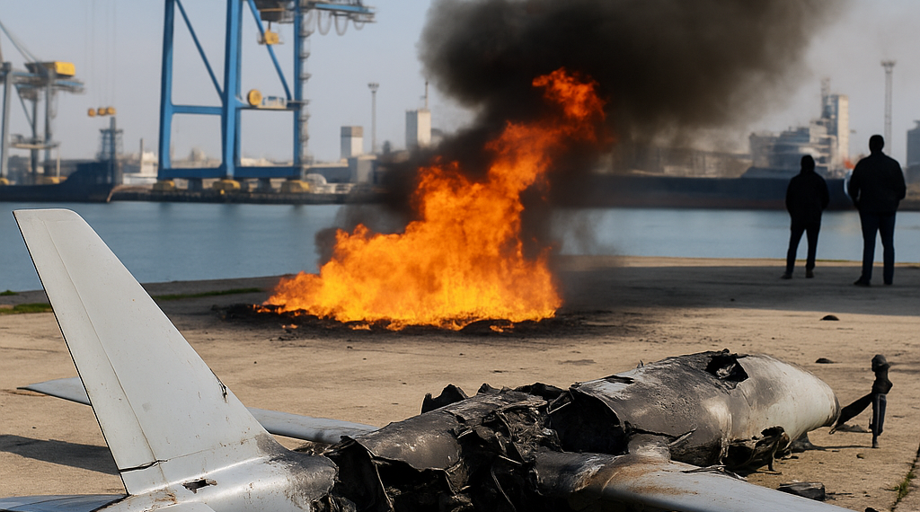 Un dron marítimo explotó en un puerto rumano del Mar Negro y las autoridades alertan: “Podría haber más”