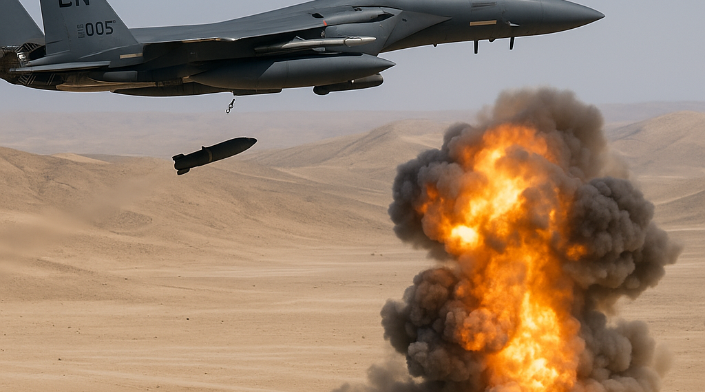 EU anuncia que bombardeó objetivos iraníes tras ataque en estrecho de Ormuz