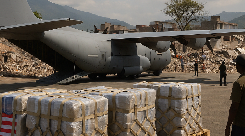 Los esfuerzos de EEUU para el alivio del terremoto chocan con la indignación hacia el Gobierno de Venezuela