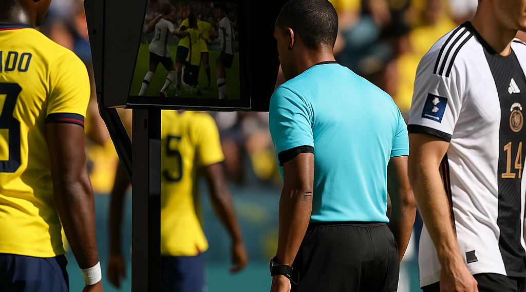Ecuador ganó a Alemania y al VAR