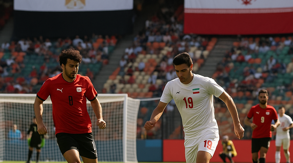 Egipto empata con Irán y avanza de fase por primera vez