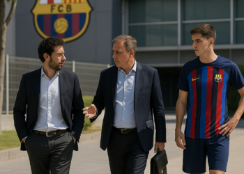 El Barça se reúne con los agentes de Virgili, pero no se ha puesto en marcha la opción de recompra