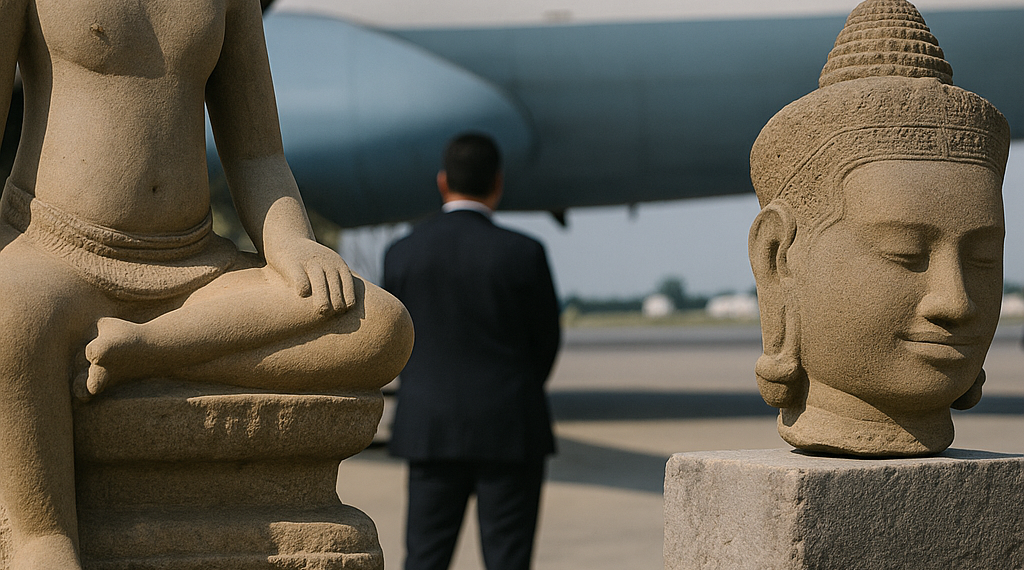 The Metropolitan Museum Repatriates Two Khmer Sculptures to Cambodia