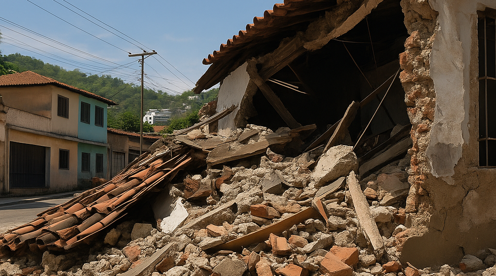 El doble terremoto en Venezuela, en imágenes
