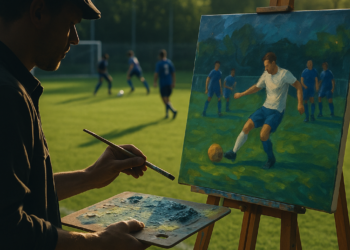 El futbol visto por los artistas