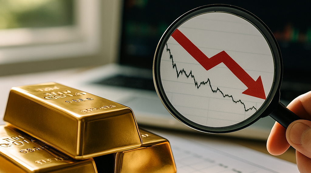 El oro cae más de 1% por temores sobre mayor inflación ante tensiones en Oriente Medio