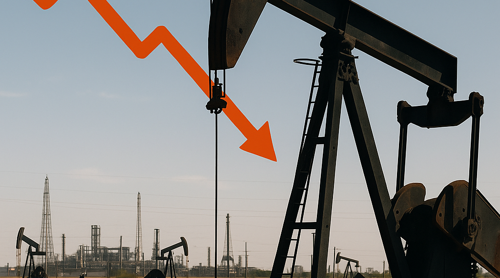 El petróleo cayó más de un 4% y cerró en su nivel más bajo desde el comienzo de la guerra en Medio Oriente