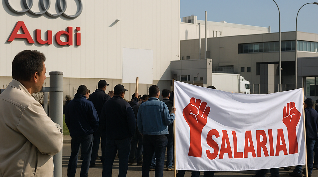 Trabajadores de Audi México aceptan acuerdo salarial y evitan huelga