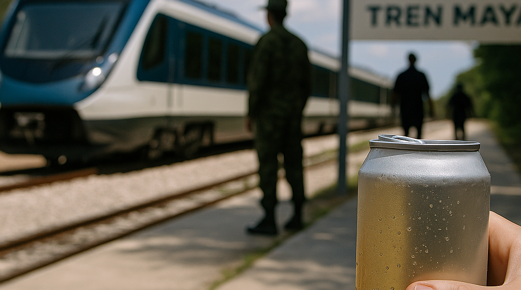 'Es una licencia', dice Sedena sobre cerveza Tren Maya